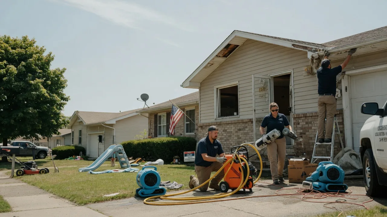 Water Damage Restoration in Follett, TX near me